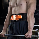 Power Lift Fitness Belt Quick Buckle Squat Hard Pull Cowhide Lever Quite Weight Lifting Bodybuilding Protective Gear